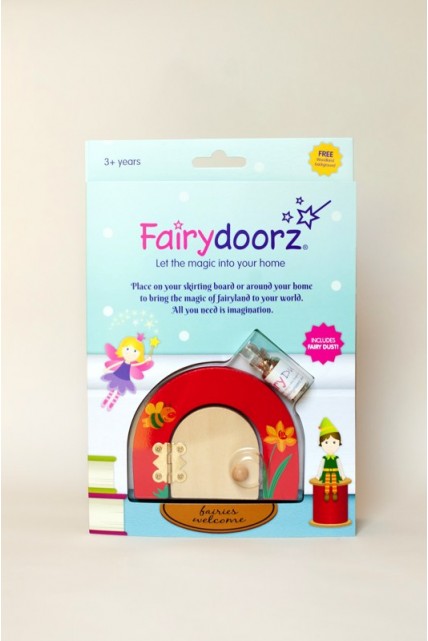 Buzzy the Bee & Daffodil fairy door & fairy dust gift set